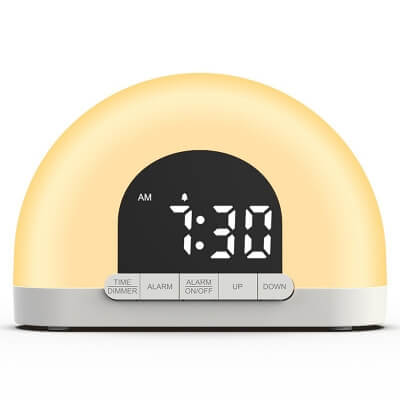 Электронный будильник с имитацией рассвета Sunrise-1