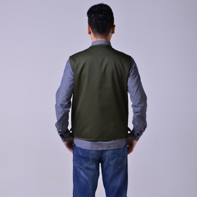 Жилет рыболовный с карманами Fishers Vest, зеленый XXL-5
